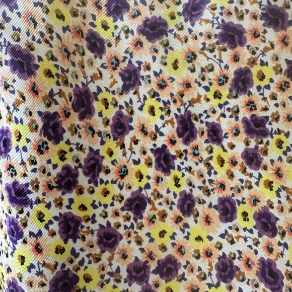 SALE: ZARA Floral Satin Slip Dress - Picture 6 of 6